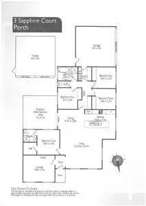 Floorplan of Homely house listing, 3 Sapphire Court, Perth TAS