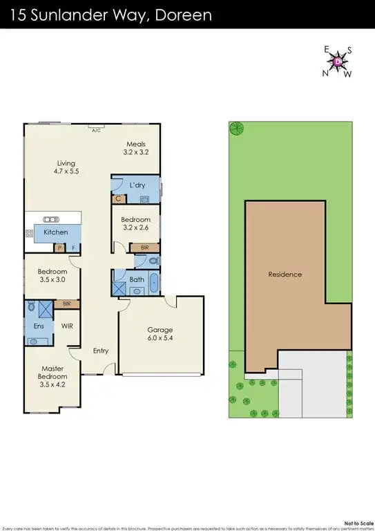 Floorplan of Homely house listing, 15 Sunlander Way, Doreen VIC 3754