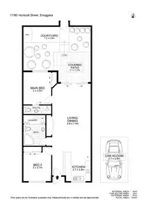 Floorplan of Homely unit listing, 17/80 Hurdcotte Street, Enoggera QLD 4051