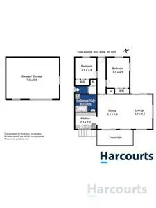 Floorplan of Homely unit listing, 2/241A Roslyn Ave, Blackmans Bay TAS 7052
