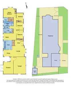 Floorplan of Homely house listing, 64 Bellnore Drive, Norlane VIC 3214