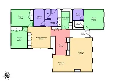 Floorplan of Homely house listing, 4 Barkly Street, Buninyong VIC 3357