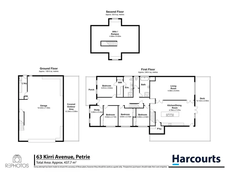 Floorplan of Homely house listing, 63 Kirri Avenue, Petrie QLD 4502