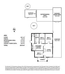 Floorplan of Homely house listing, 3 Hack Street, Mount Barker SA 5251