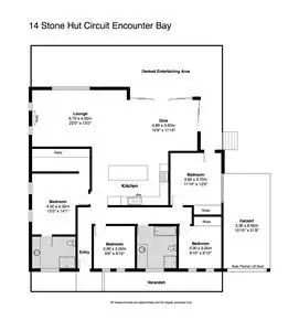 Floorplan of Homely house listing, 14 Stone Hut Circuit, Encounter Bay SA 5211