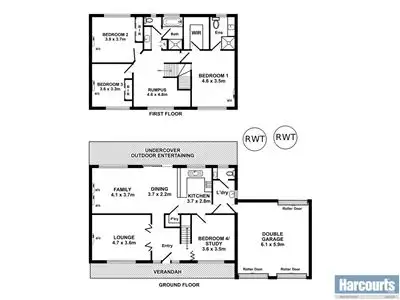Floorplan of Homely house listing, 8 Peppermint Grove, Aberfoyle Park SA 5159