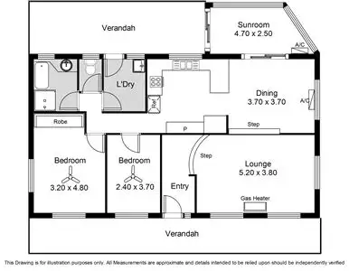 Floorplan of Homely house listing, 5 Castle Avenue, Goolwa Beach SA 5214