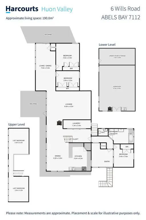 Floorplan of Homely house listing, 6 Wills Road, Abels Bay TAS 7112