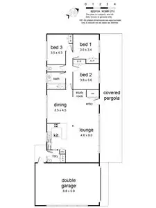 Floorplan of Homely house listing, 1 Bambra Street, Croydon VIC 3136