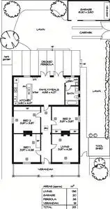 Floorplan of Homely house listing, 6 Garth Street, Woodville Park SA 5011