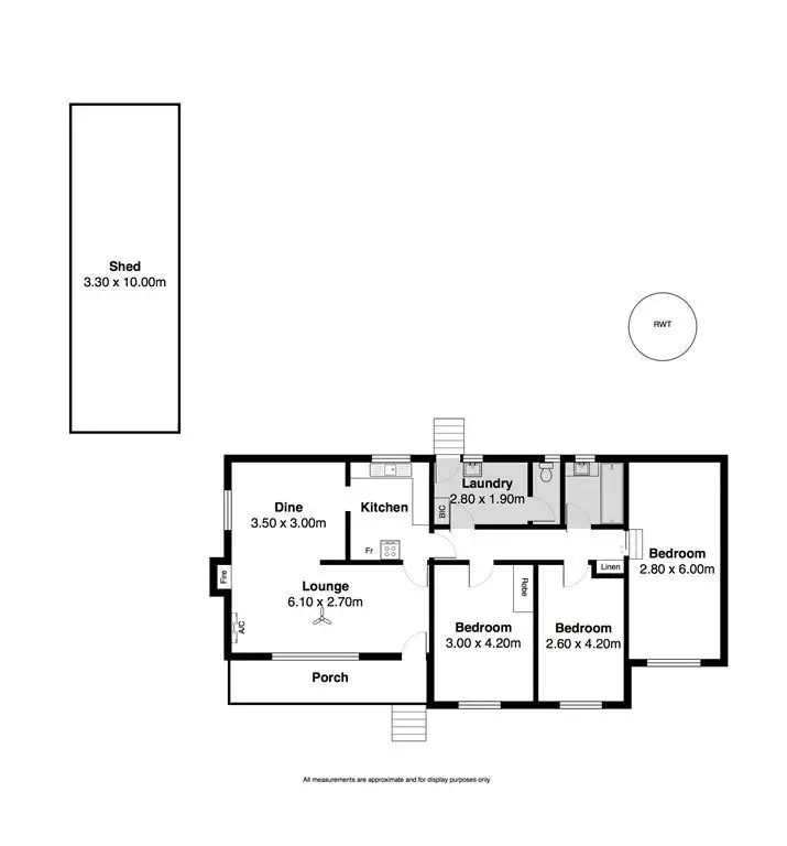 Floorplan of Homely house listing, 19 Wilkinson Avenue, Hayborough SA 5211