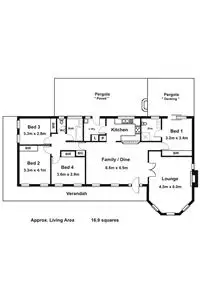 Floorplan of Homely house listing, 198 Hendersons Road, Hastings VIC 3915