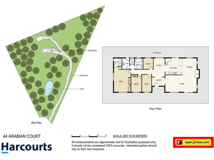 Floorplan of Homely house listing, 44 Arabian Court, Jimboomba QLD 4280