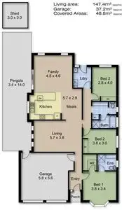Floorplan of Homely house listing, 30 Parkview Drive, Mount Barker SA 5251