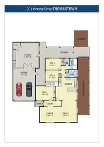 Floorplan of Homely house listing, 201 Victoria Drive, Thomastown VIC 3074
