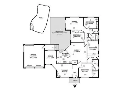 Floorplan of Homely house listing, 62a Turners Avenue, Coromandel Valley SA 5051