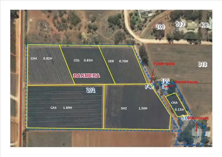 Floorplan of Homely rural property listing, 34 Cant Road, Barmera SA 5345
