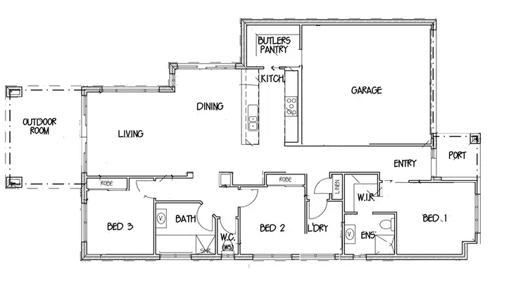 Floorplan of Homely house listing, 3 Flowerdale Court, Mernda VIC 3754