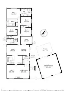 Floorplan of Homely house listing, 3 Chagall Court, Scoresby VIC 3179