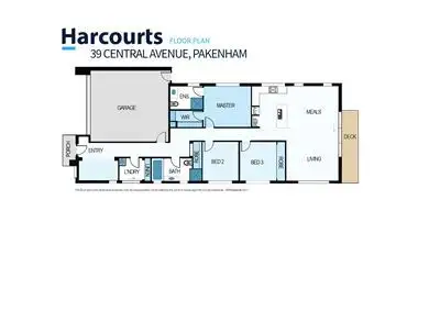 Floorplan of Homely house listing, 39 Central Avenue, Pakenham VIC 3810