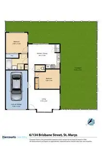 Floorplan of Homely villa listing, 6/134 Brisbane Street, St Marys NSW 2760