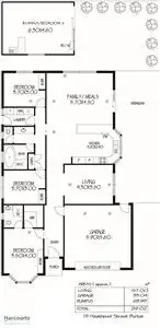 Floorplan of Homely house listing, 15 Heathpool Street, Burton SA 5110