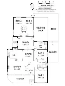 Floorplan of Homely house listing, 1/8 Clement Crescent, Croydon VIC 3136