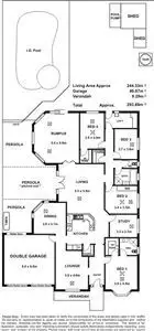 Floorplan of Homely house listing, 12 Rodgers Avenue, Henley Beach South SA 5022