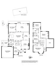Floorplan of Homely house listing, 8 Tandragee Close, Wantirna South VIC 3152