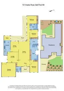 Floorplan of Homely house listing, 151 Anakie Road, Bell Post Hill VIC 3215