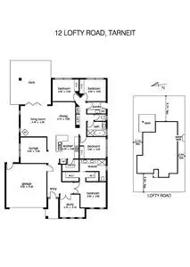 Floorplan of Homely house listing, 12 Lofty Road, Tarneit VIC 3029