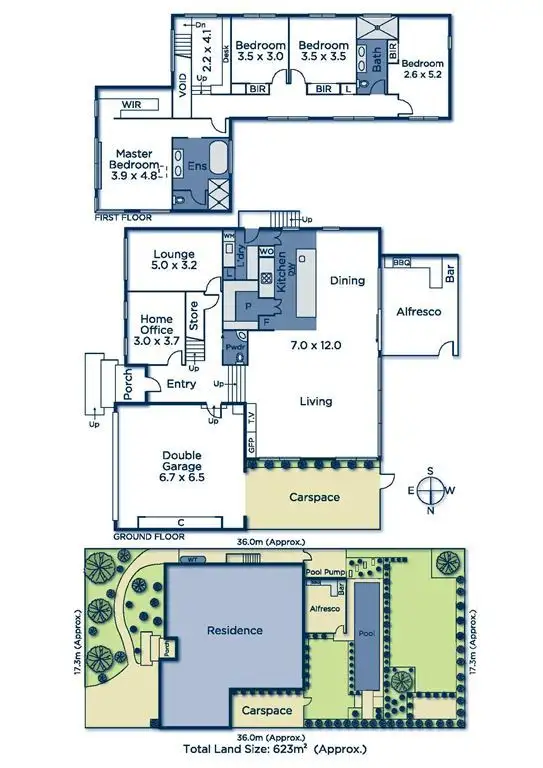 Floorplan of Homely house listing, 64b Glenburnie Road, Vermont VIC 3133