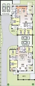 Floorplan of Homely unit listing, 1/12 Anne Street, Rosebud VIC 3939