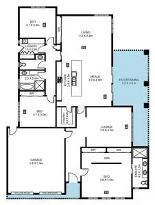 Floorplan of Homely house listing, 6A Winchester Avenue, Hove SA 5048
