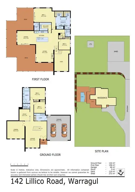 Floorplan of Homely house listing, 142 Lillico Road, Warragul VIC 3820