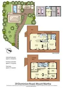 Floorplan of Homely house listing, 39 Dominion Road, Mount Martha VIC 3934