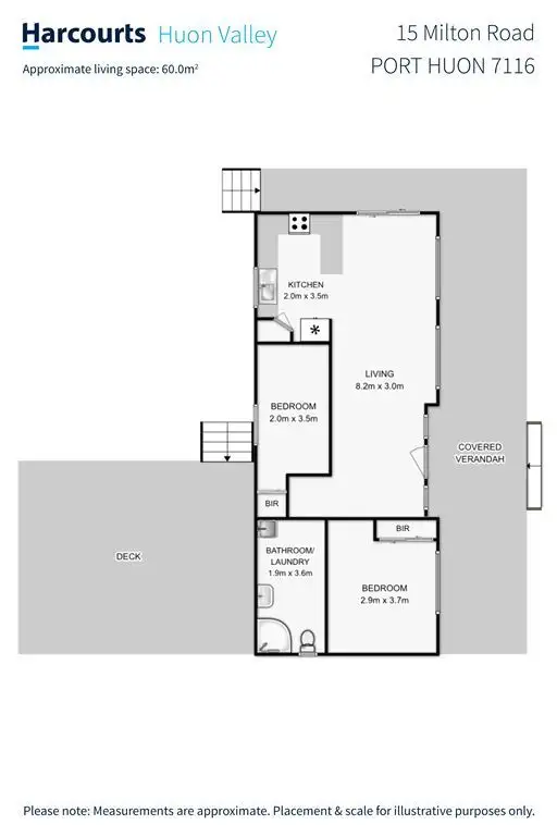 Floorplan of Homely house listing, 15 Milton Road, Port Huon TAS 7116
