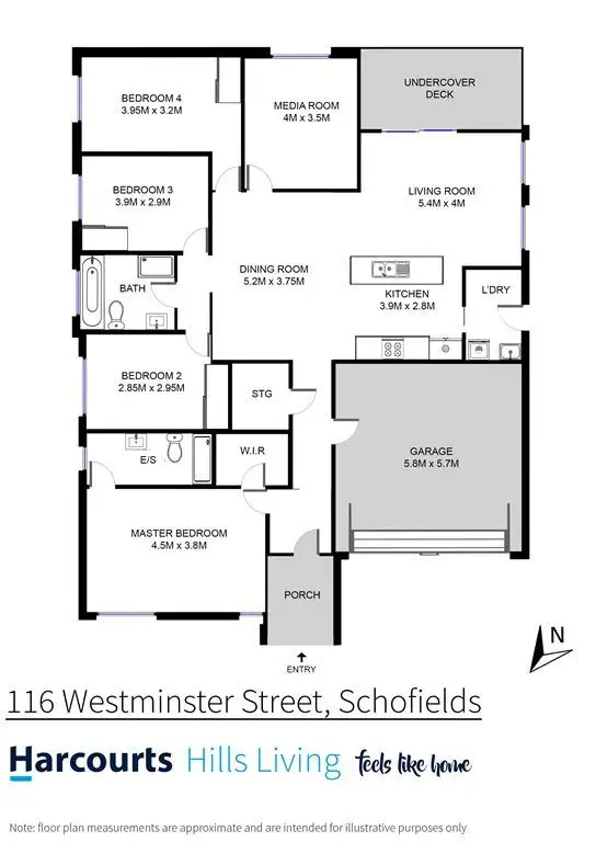 Floorplan of Homely house listing, 116 Westminster Street, Schofields NSW 2762
