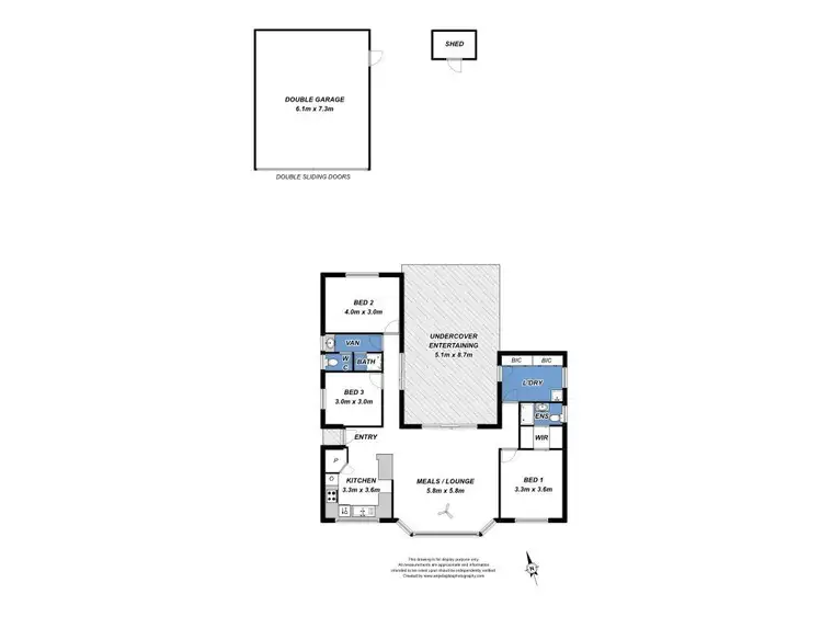 Floorplan of Homely house listing, 128 Surfers Parade, Middleton SA 5213