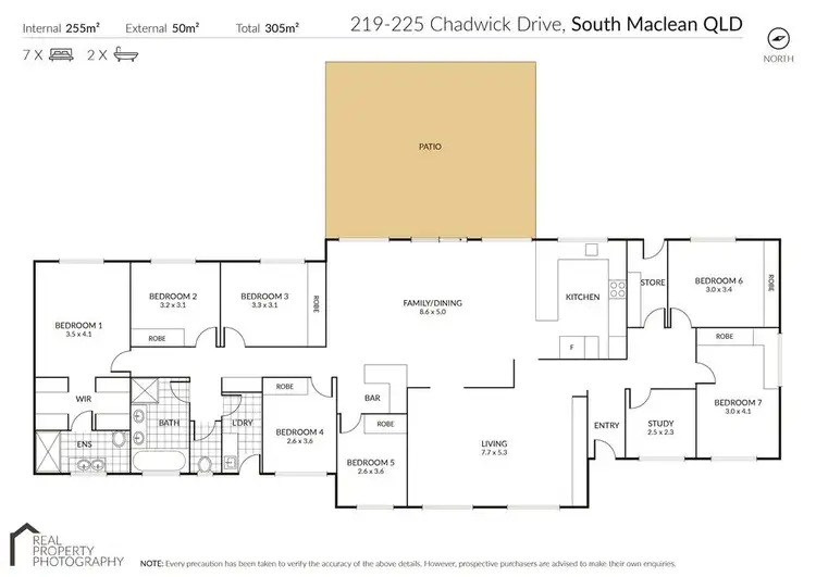 Floorplan of Homely rural property listing, 219-225 Chadwick Drive, South Maclean QLD 4280