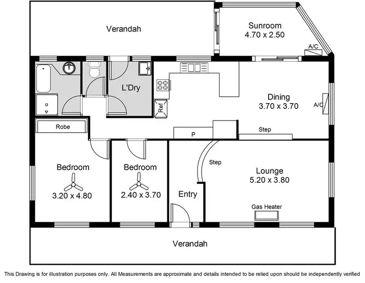 Floorplan of Homely house listing, 5 Castle Avenue, Goolwa Beach SA 5214