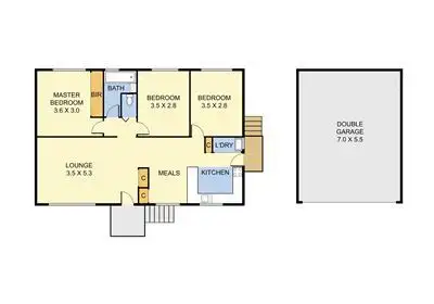Floorplan of Homely house listing, 32 Robertson Crescent, Boronia VIC 3155