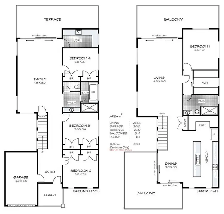 Floorplan of Homely house listing, 3 The Drive, Mccracken SA 5211