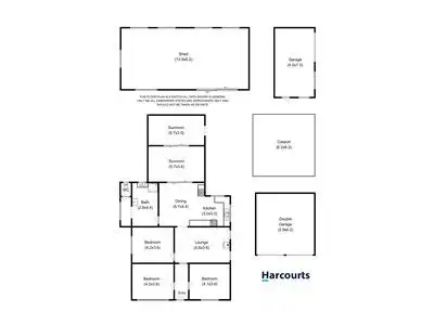 Floorplan of Homely house listing, 12844 Midlands Highway, Cleveland TAS 7211