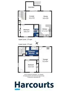 Floorplan of Homely unit listing, 1/12 Bundalla Road, Margate TAS 7054