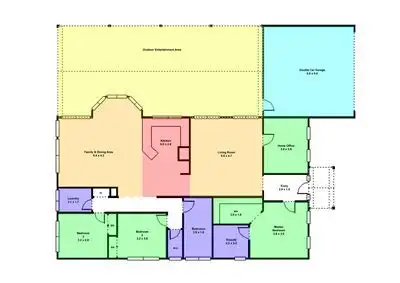 Floorplan of Homely house listing, 9 Osborne Court, Miners Rest VIC 3352