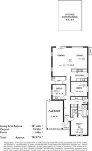 Floorplan of Homely house listing, 2/14 Raison Drive, Littlehampton SA 5250