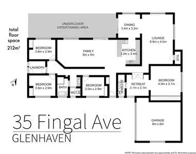 Floorplan of Homely house listing, 35 Fingal Avenue, Glenhaven NSW 2156