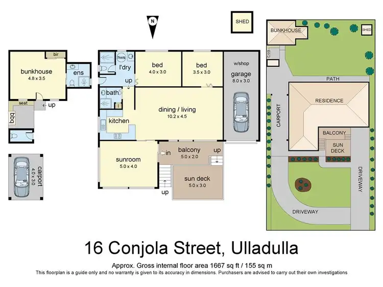 Floorplan of Homely house listing, 16 Conjola Street, Ulladulla NSW 2539