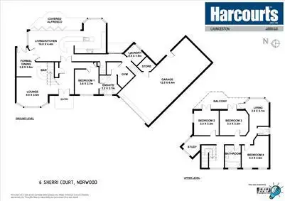 Floorplan of Homely house listing, 6 Sherri Court, Norwood TAS 7250